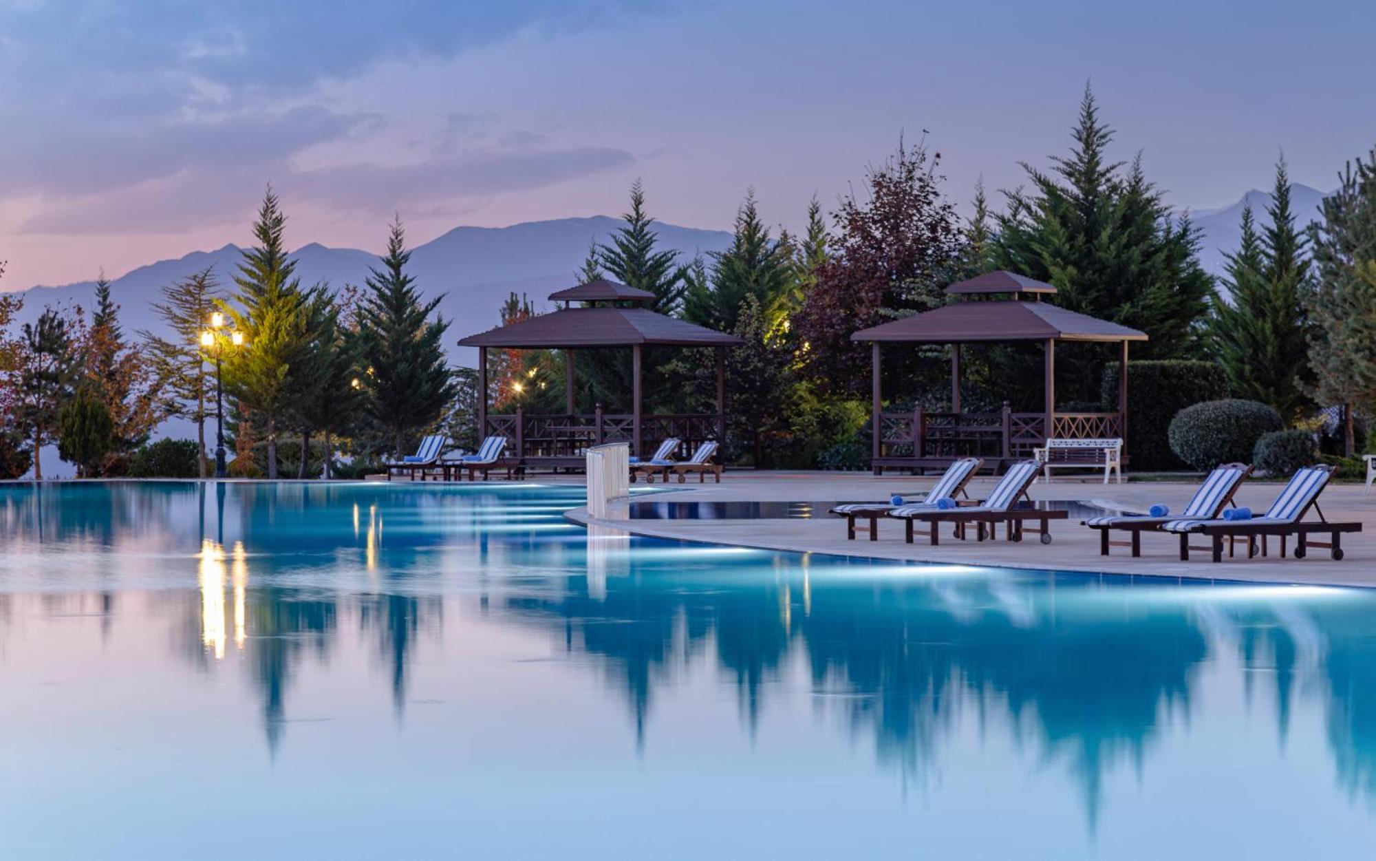 샤마키 팰리스 샤라딜 호텔 Seredil 외부 사진 The swimming pool at the hotel